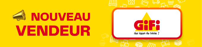 GIFI Nouveau vendeur