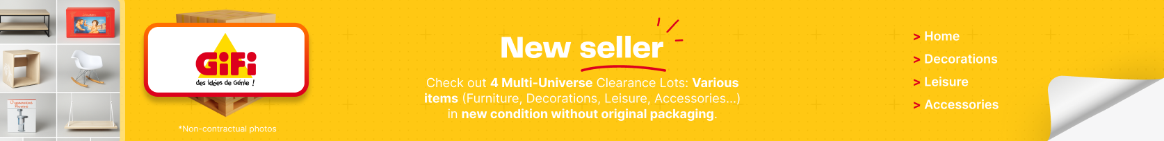 New seller - Gifi