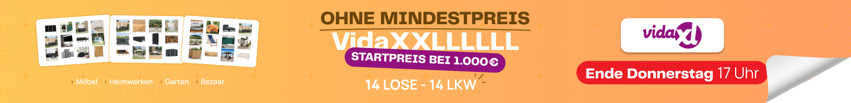 No reserve vidaXL