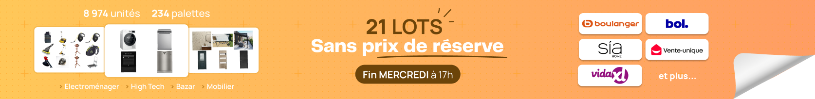 Sans prix de réserve août