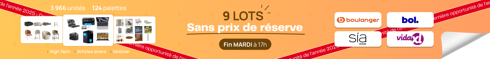 Sans prix de réserve 12/2025