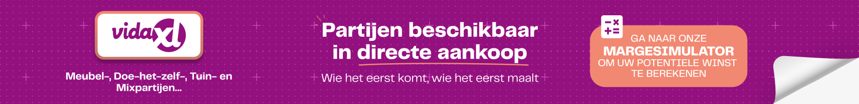 Immediate purchase vidaXL