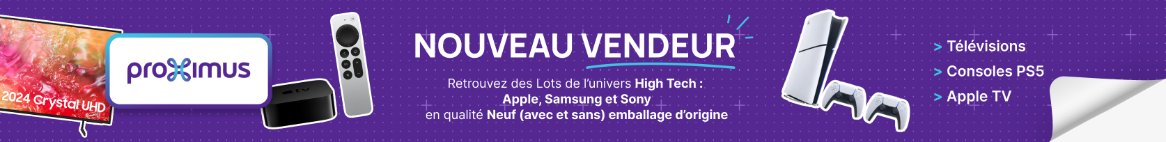 Nouveau vendeur - Proximus