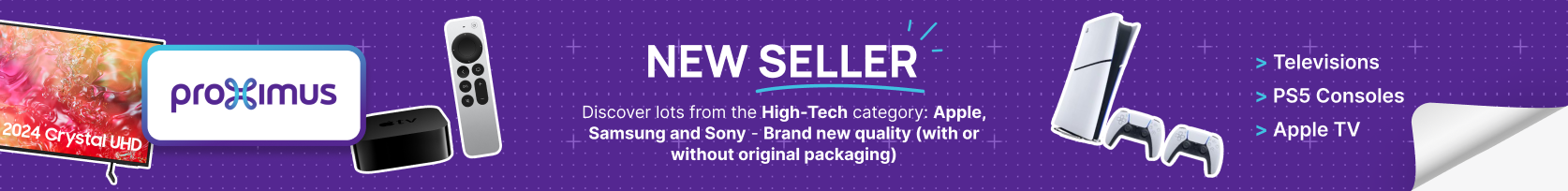 New seller -Proximus