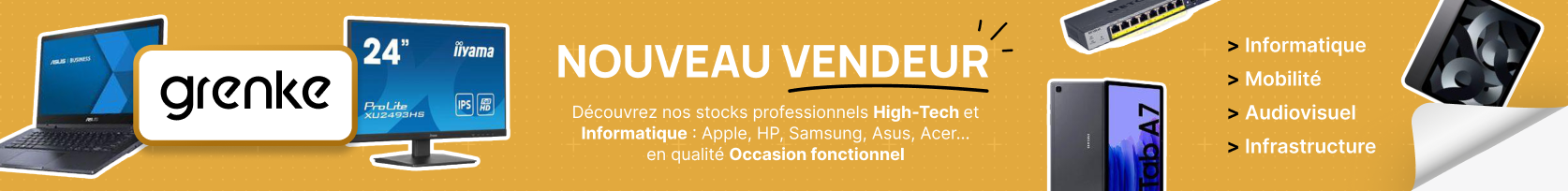 Grenke Nouveau vendeur