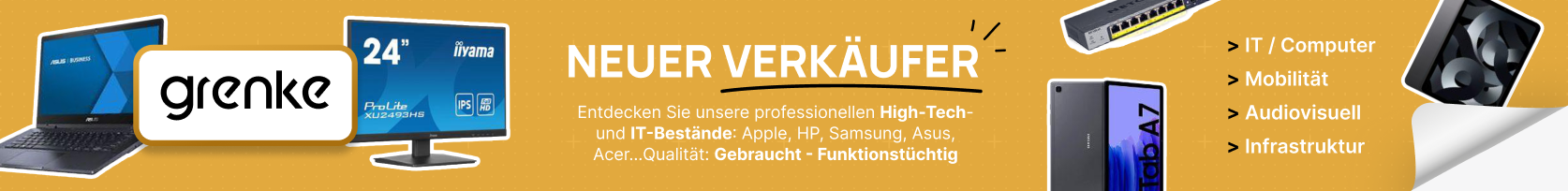 Grenke Neuer Verkäufer