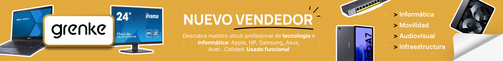 Grenke Nuevo vendedor