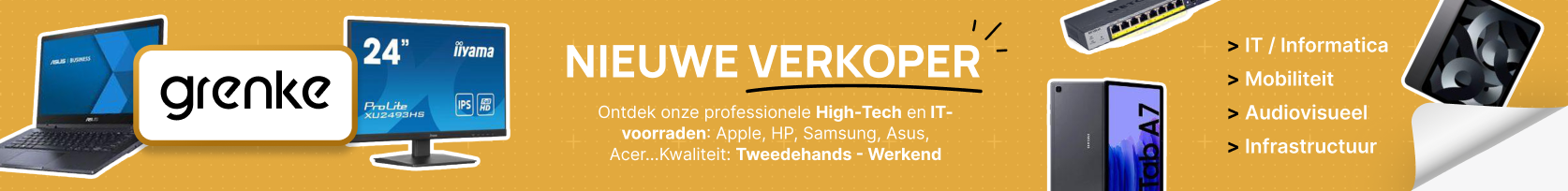 Grenke Nieuwe verkoper