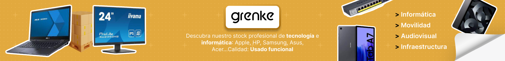 Grenke Nuevo vendedor