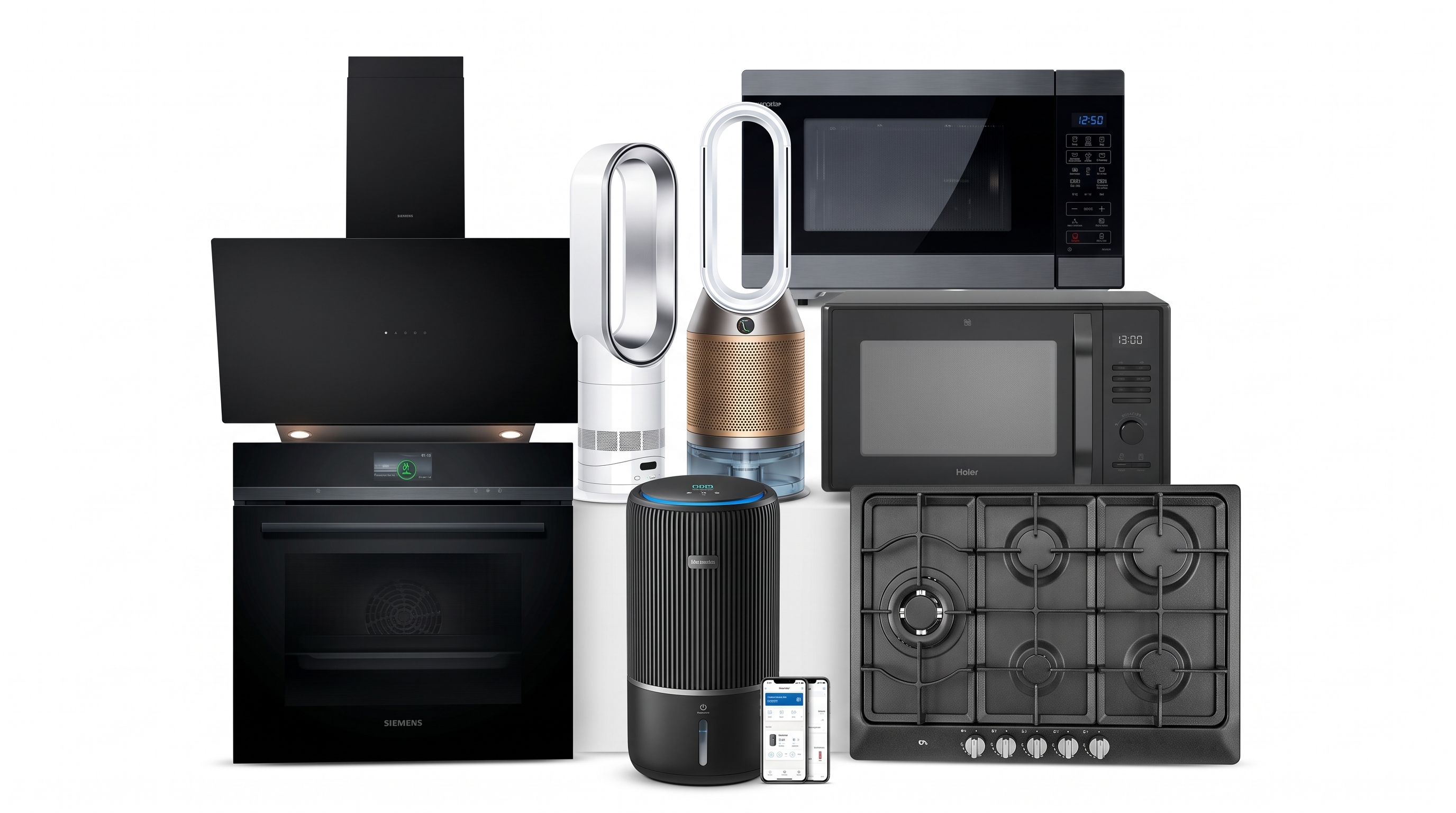 Partijen van 75 stuks - Huishoudelijke apparaten, doe-het-zelf - Inventum, Philips, Duux – kavel bij Stocklear