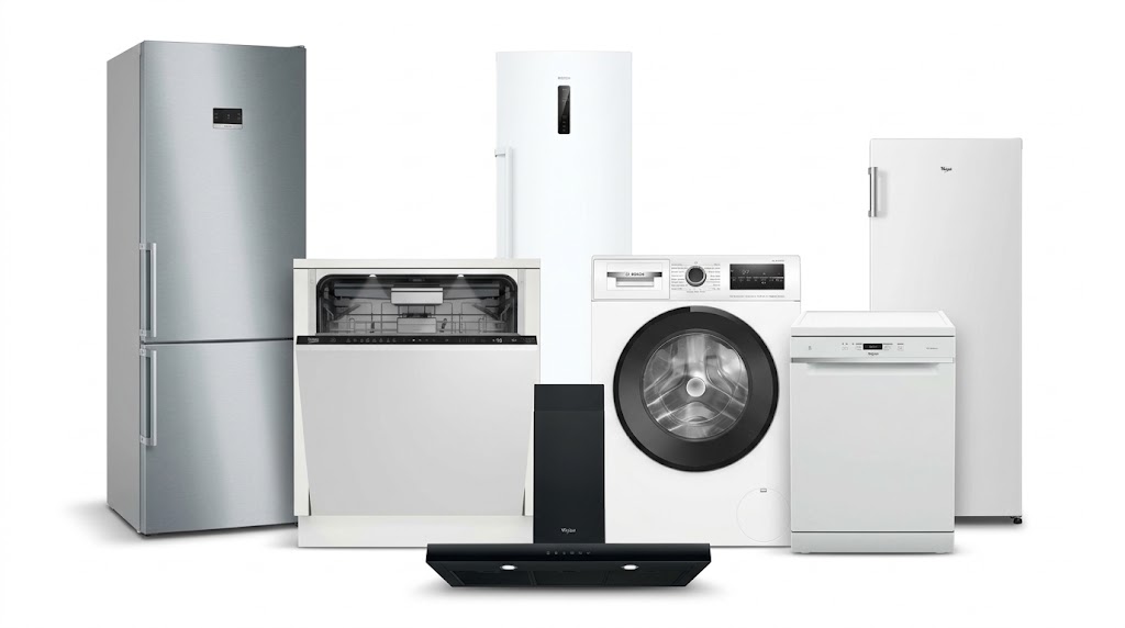Set van 16 producten - Koelkasten, wasmachines, vaatwassers - Whirlpool, Bosch, Beko – kavel bij Stocklear