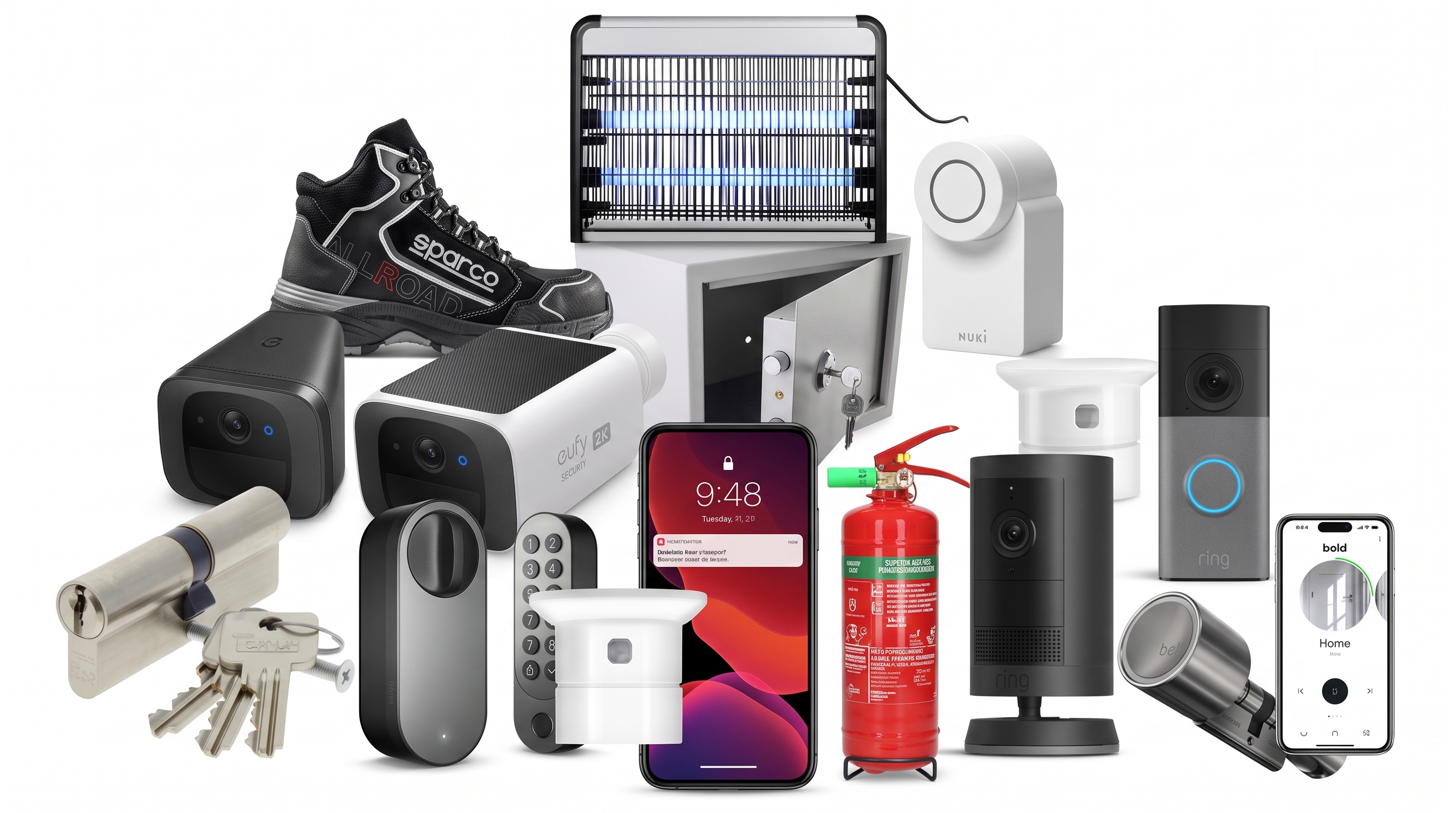 Set van 464 producten - Veiligheid, Gereedschap, Sanitair - TP-Link, Eufy, Tiger – kavel bij Stocklear
